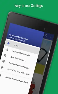 Afrobeat Music Radio android App screenshot 1