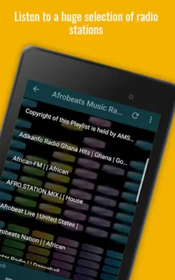 Afrobeat Music Radio android App screenshot 2